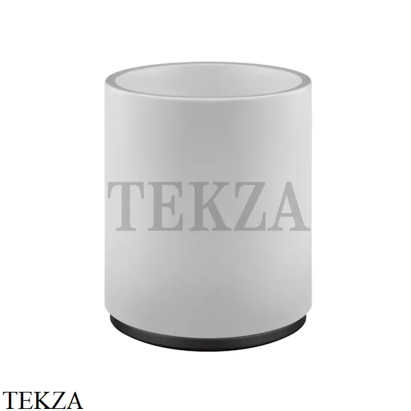 Gessi ANELLO Корзина для мусора, композит белый 45590-299, Black XL