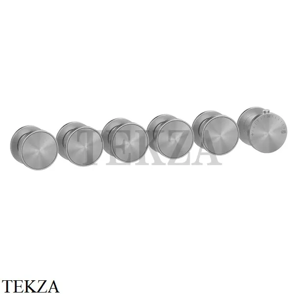 Gessi Origini NATURE Термостат для душа 5 потока, внешняя часть 66340-031, хром глянец