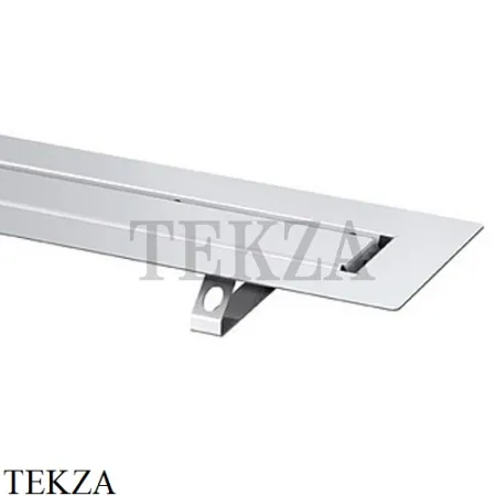 TECEdrainline Дренажный канал 70 для укладки натурального камня 650700, сталь глянец