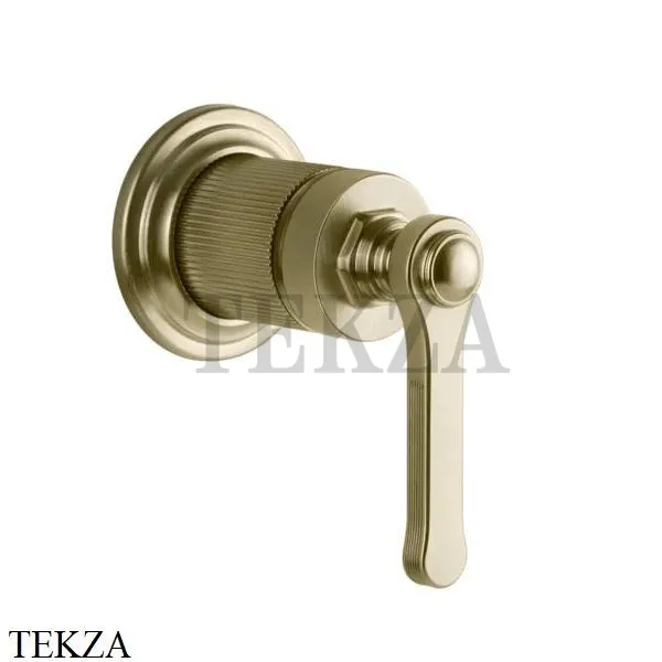 Gessi VENTI20 Смеситель для душа, 1 поток, внешняя часть 65131-727, Brushed Brass