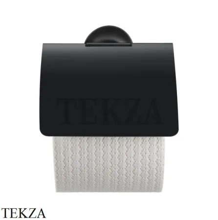 Duravit Starck T Держатель туалетной бумаги, с крышкой 0099404600, черный матовый