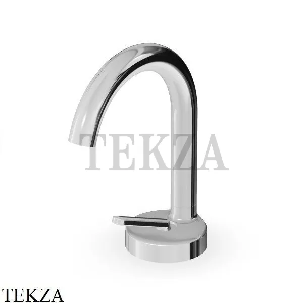 Zucchetti Isy22 Смеситель для раковины, без гарнитуры ZIS1401, хром глянец