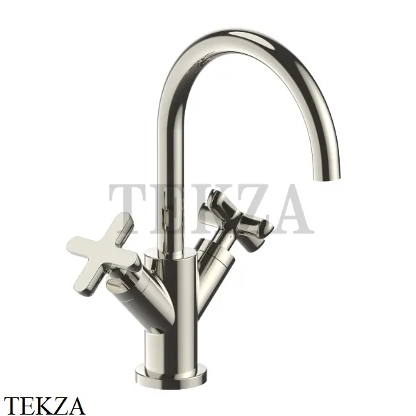 Fantini Icona Classic Смеситель для раковины, без гарнитура 5395R056WF, Nickel PVD