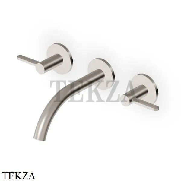 Zucchetti Isy22 Смеситель для раковины 175, внешняя часть ZIS3640.C3, brushed nickel