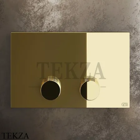 Gessi INGRANAGGIO Клавиша смыва для инсталляции Geberit Sigma 8 и Sigma 12, 54635-726, Warm Bronze Br