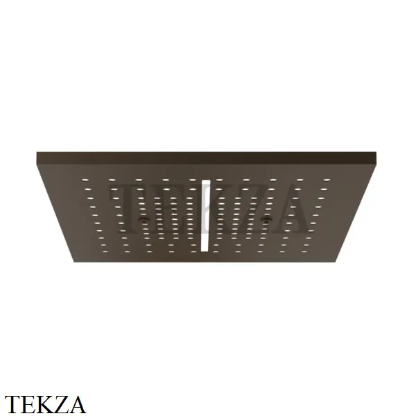 Gessi AFILO Верхняя накладная панель, 3 функции хромотерапия 57004-845, Dark Bronze