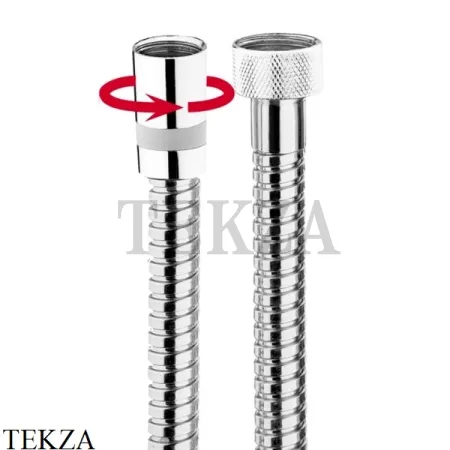 Bossini Doppia Aggraffatura Душевой шланг 150 см A00048C.030.1, хром глянец