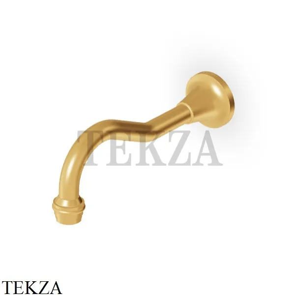 Zucchetti Agora Classic Излив для ванны настенный Z92204.C41, brushed gold