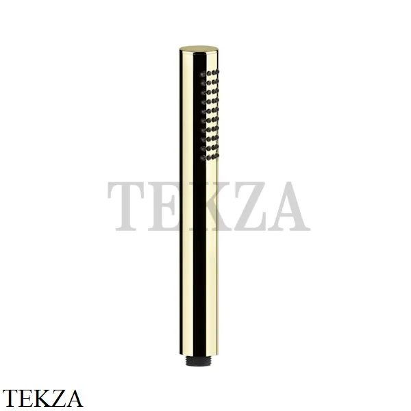 Gessi Shower Душевая лейка 1-х позиционная стержневая 14371-710, Brass PVD
