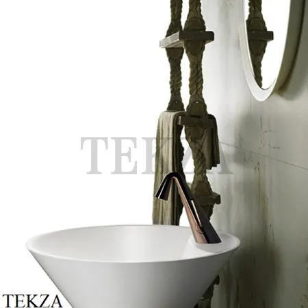 Gessi CONO Смеситель для раковины, без гарнитуры 45001-735, Warm Bronze (снято с производства)