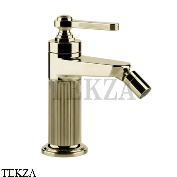 Gessi VENTI20 Смеситель для биде с донным клапаном 65007-710, Brass PVD