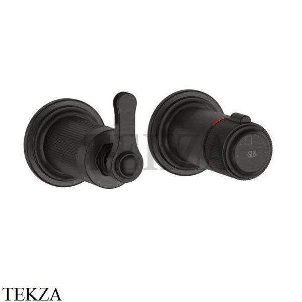 Gessi VENTI20 Термостат для душа, 1 поток, внешняя часть 65233-187, Aged Bronze