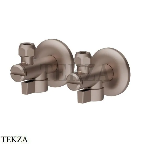 Newform Шаровой кран с фильтром 1/2 дюйма (пара), 125.M0.075, Copper Glossy
