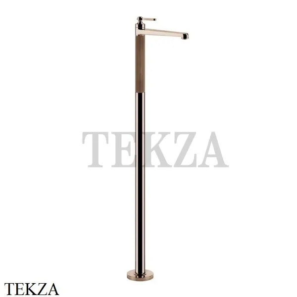 Gessi VENTI20 Смеситель для раковины напольный, внешняя часть 65095-030, Copper глянец