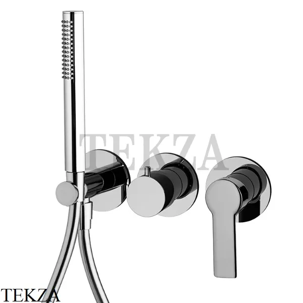 FIMA Carlo Frattini MAST Смеситель для душа, с гарнитуром, F3149WX8CR, хром глянец