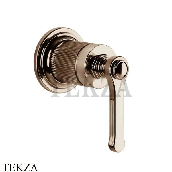 Gessi VENTI20 Смеситель-рычаг удаленного управления 65109-030, Copper глянец
