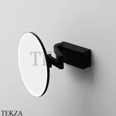 Decor Walther VISION R 5X Косметическое зеркало, 5х увеличение, от сети 0123160, черный матовый