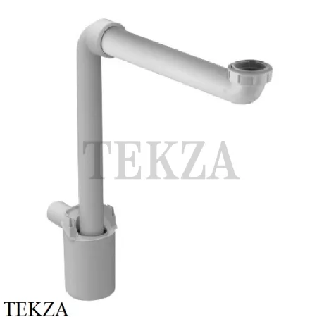 Duravit Сифон экономичный для раковины 0050760000, размер ввод/отвод-1 1/4", белый глянец