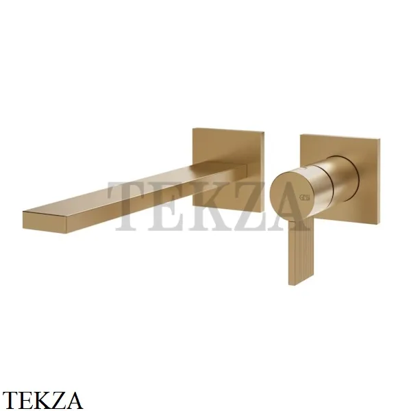 Gessi Inverso RIGATO Смеситель для раковины, внешняя часть 73588-726, Warm Bronze Br.