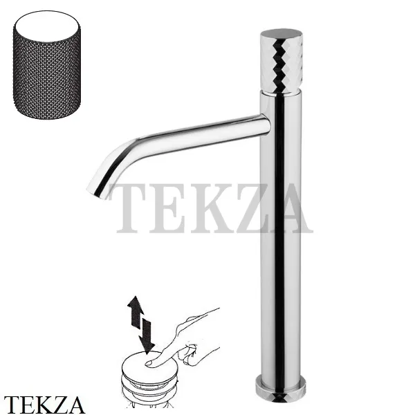 FIMA Carlo Frattini Spillo TECH G Смеситель для раковины, с донным клапаном F3031T/HXSGCR, хром глянец