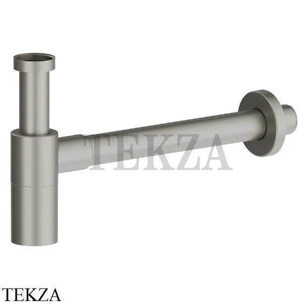 Newform Сифон для раковины бутылочный, 218.M0.070, Titanium satin