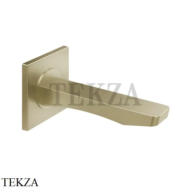 Gessi RILIEVO Излив для ванны настенный 59103-727, Brushed Brass