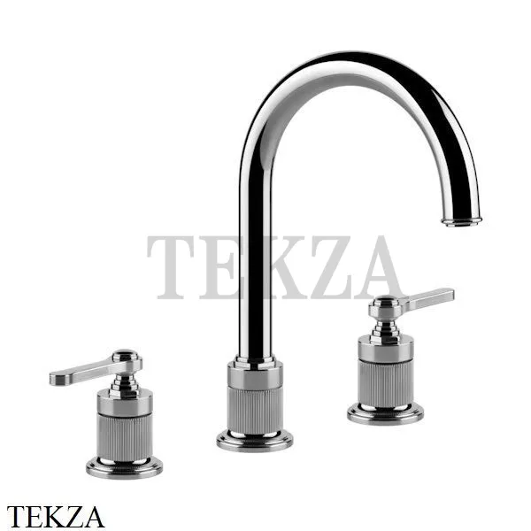 Gessi VENTI20 Смеситель для раковины зонтичный, с донным клапаном 65015-031, хром глянец