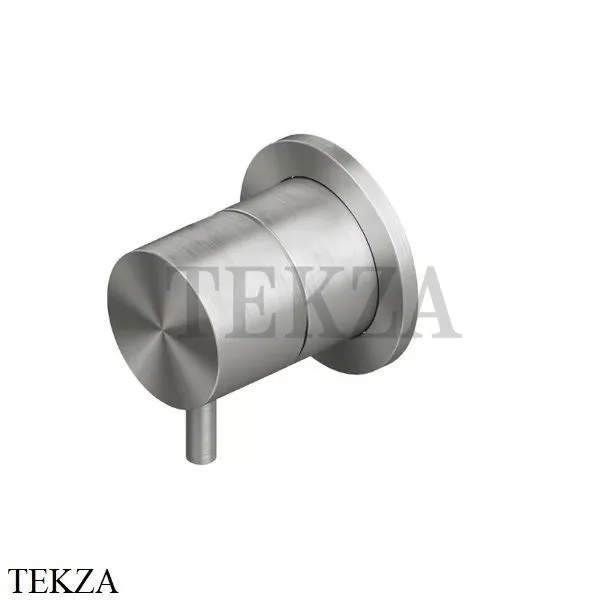 QuadroDesign Source Переключатель из стены на 2 потребителя, 13 44.00 AS, Brushed Stainless Steel