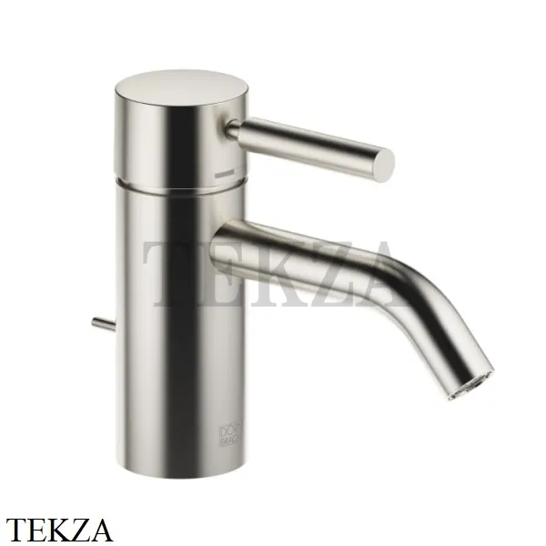 Dornbracht Meta Смеситель для раковины 125, с донным клапаном 33501660-06, платина матовая