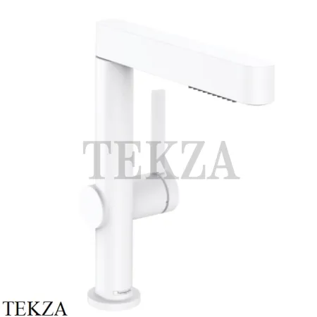 Hansgrohe FINORIS Смеситель для раковины 230 с душем, с донным клапаном Push-Open 76063700, белый матовый