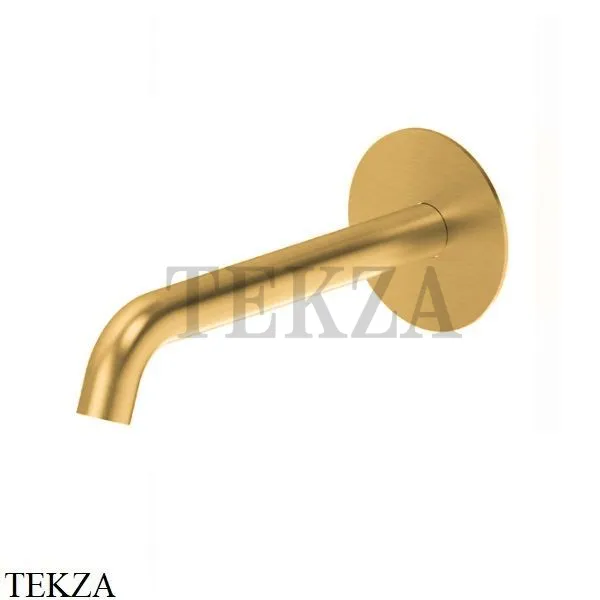Newform X-Steel 316 Излив для раковины настенный 180 см 29499X.59.097, PVD Brushed gold