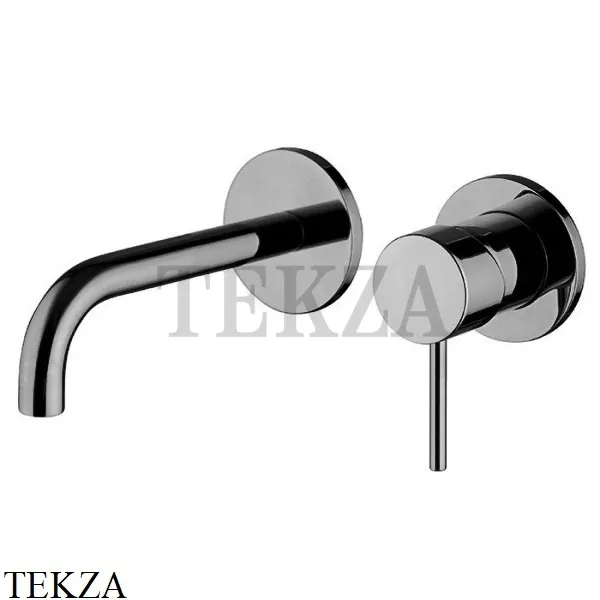 FIMA Carlo Frattini Spillo UP Смеситель для раковины 150, внешняя часть F3051WX9CS, Brushed black chrome