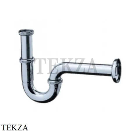 Hansgrohe Сифон трубчатый для раковины 53002000, хром глянец