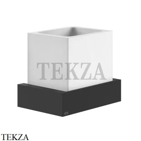 Gessi Rettangolo Стакан для щеток настенный, композит белый 20807-299, Black XL