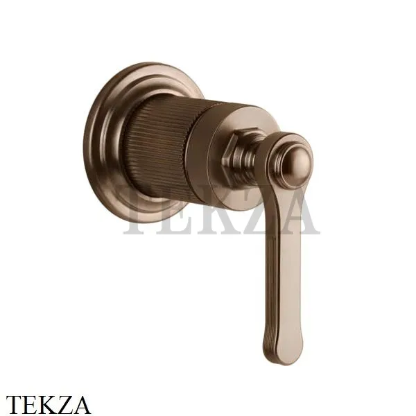 Gessi VENTI20 Смеситель-рычаг удаленного управления 65109-708, Copper Brushed