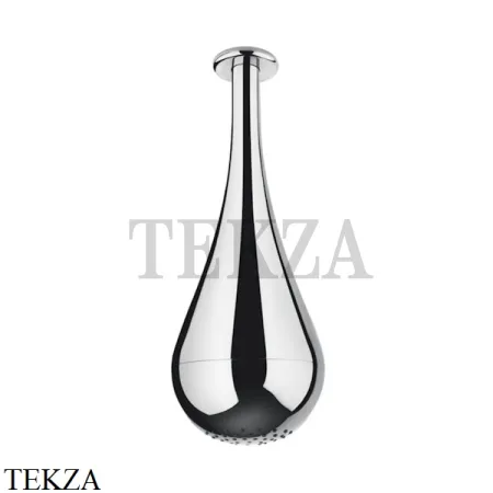 Gessi Goccia Потолочная каплевидная душевая лейка 33751-031, хром глянец