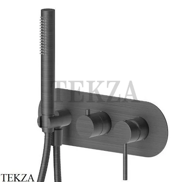 Newform XT Смеситель для душа 2 потока, с гарнитуром, внешняя часть 4269E.59.064, PVD Br. Gun Metal