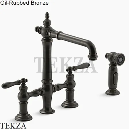 Kohler Artifacts Смеситель для кухни, с отдельным душем K-76519-4-2MB, яркое матовое золото