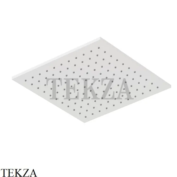 Zucchetti Верхняя душевая лейка 30х30 для кронштейна Z94269.W1, bianco opaco goffrato