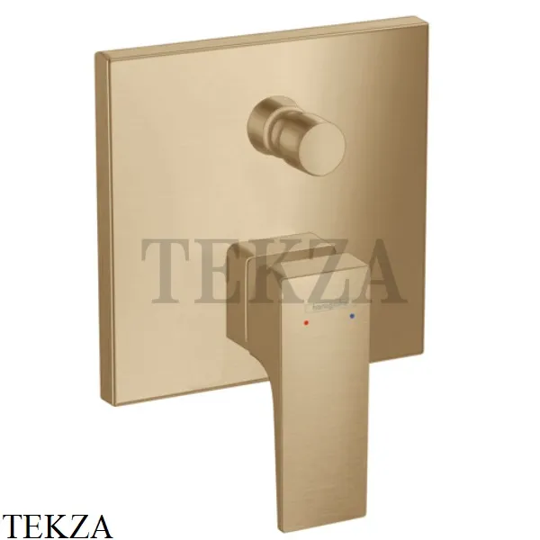 Hansgrohe Metropol Смеситель для душа с переключателем, внешняя часть 32545140, Brushed Bronze