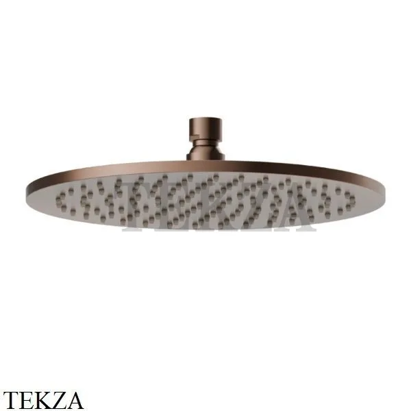 Newform Верхняя круглая лейка D250, без кронштейна 27747.59.067, PVD Brushed copper bronze