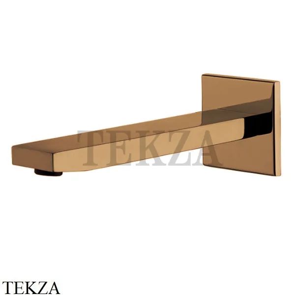 FIMA Carlo Frattini FIT Излив для настенного монтажа, F2424ZS, Brushed Amber Bronze
