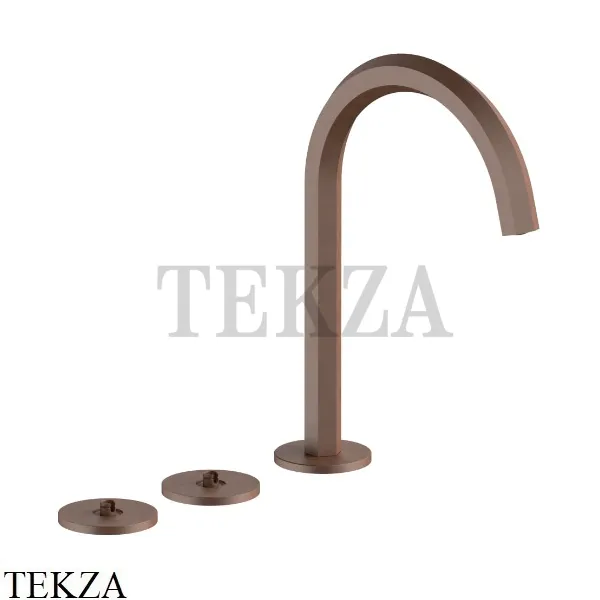 Fantini Venezia Смеситель для раковины (ручки отдельно), 29P9N405SW, Matt Copper