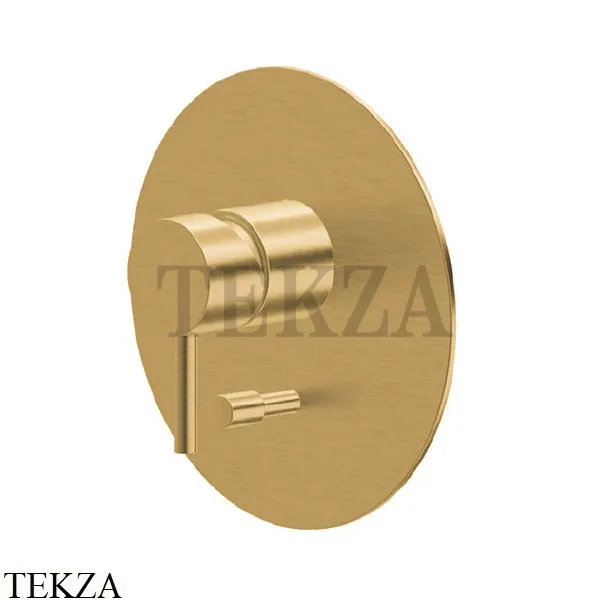 Newform X-Steel 316 Смеситель для душа 2 потока, внешняя часть, 69670EX.59.097, PVD Brushed gold