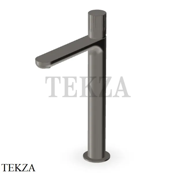Zucchetti Todd Смеситель для раковины высокий, без гарнитура ZTD702.C51, brushed metal black