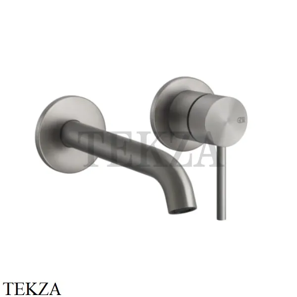 Gessi 316 FLESSA Смеситель для раковины, внешняя часть, 11-14 см 54083-239, Steel Brushed