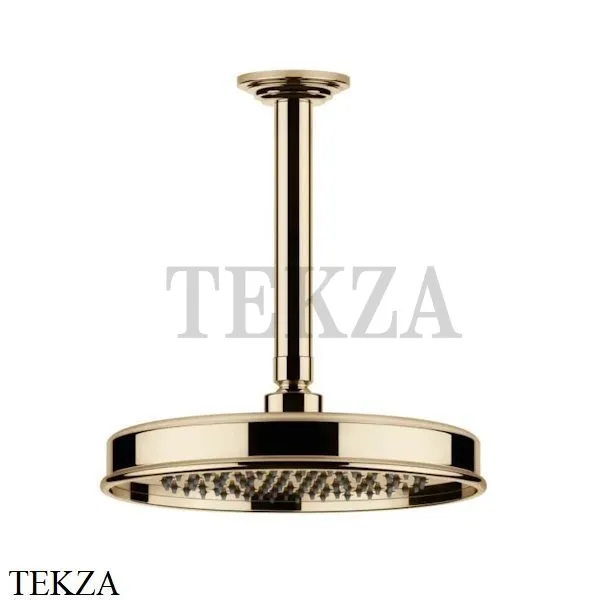 Gessi VENTI20 Верхний душ 200 с потолочным креплением 65152-735, Warm Bronze PVD