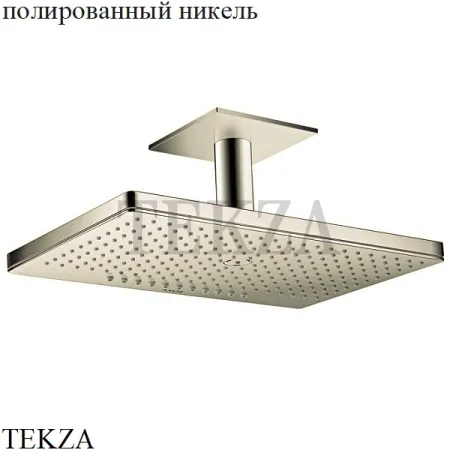 Axor ShowerSolutions Верхний душ прямоугольный 2jet, с потолочным держателем 35279000, хром глянец