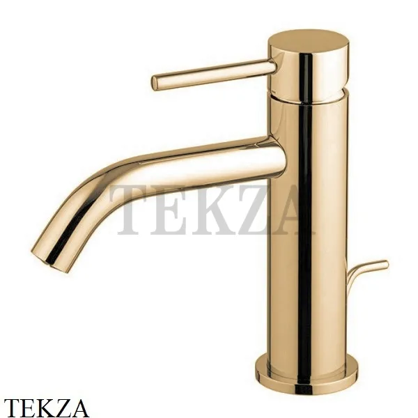 FIMA Carlo Frattini Spillo UP Смеситель для раковины, с донным клапаном F3031XSHS, Brushed Champagne