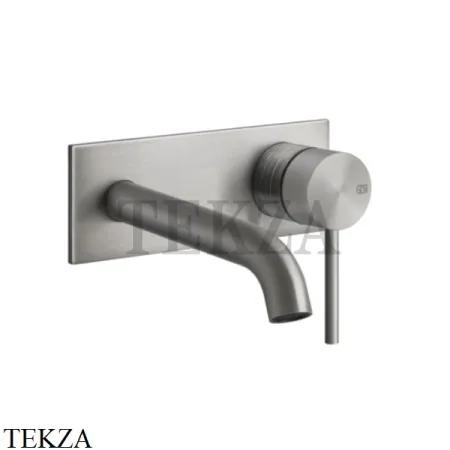Gessi 316 TRAME Смеситель для раковины, внешняя часть, 11-14 см 54388-239, Steel Brushed